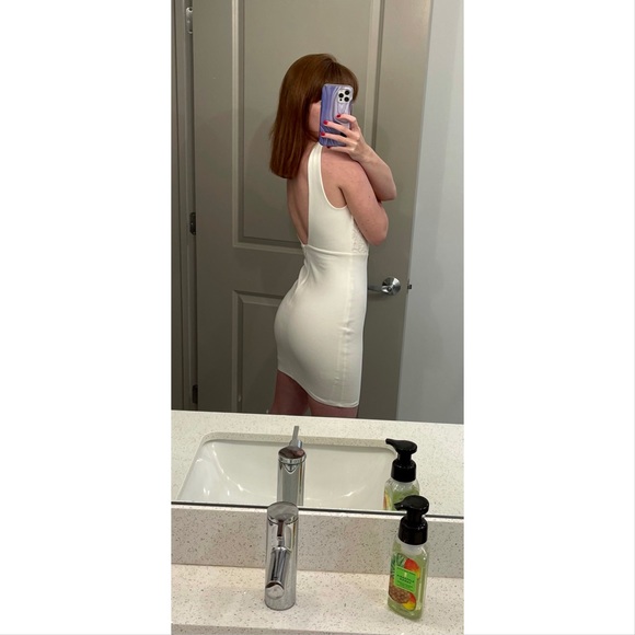 SOLD ✖️ Lulu’s Coquina White Lace Bodycon Dress - Picture 6 of 8